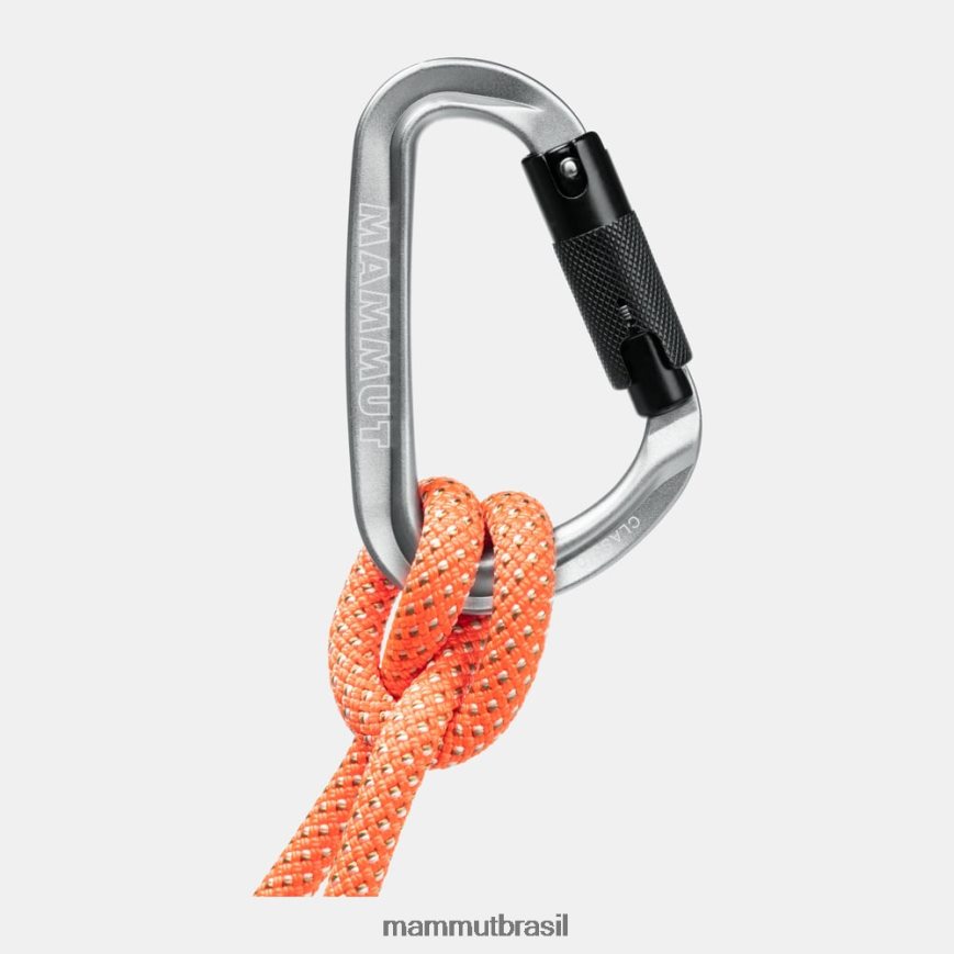 clássico hms twistlock mais mosquetão unissex TZF08F557 Mammut equipamento cinza claro