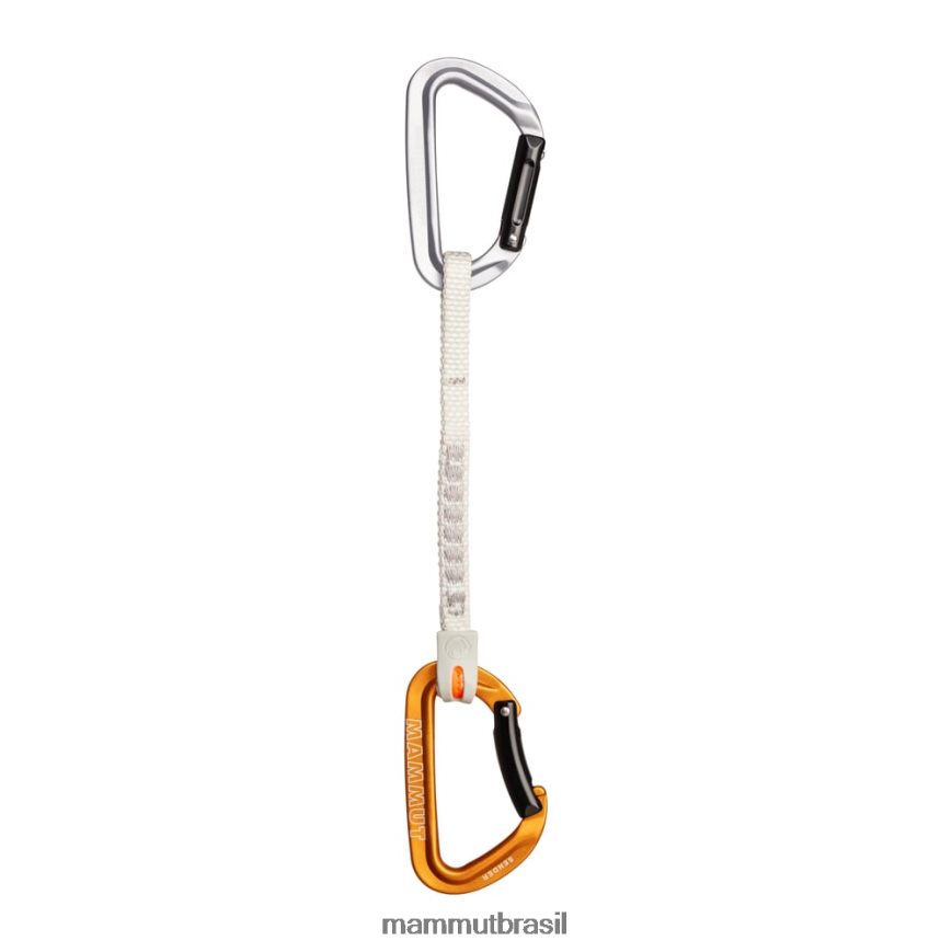 fechadura do remetente 17 cm quickdraw unissex TZF08F458 Mammut equipamento ouro cinza claro