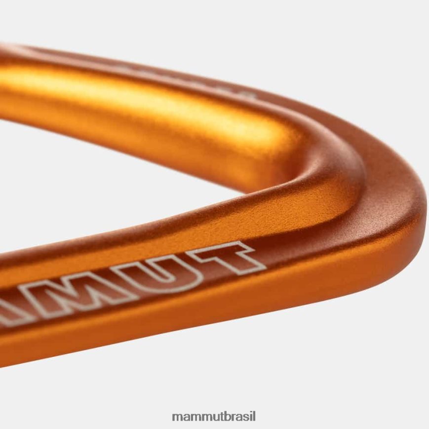 fechadura do remetente 17 cm quickdraw unissex TZF08F458 Mammut equipamento ouro cinza claro