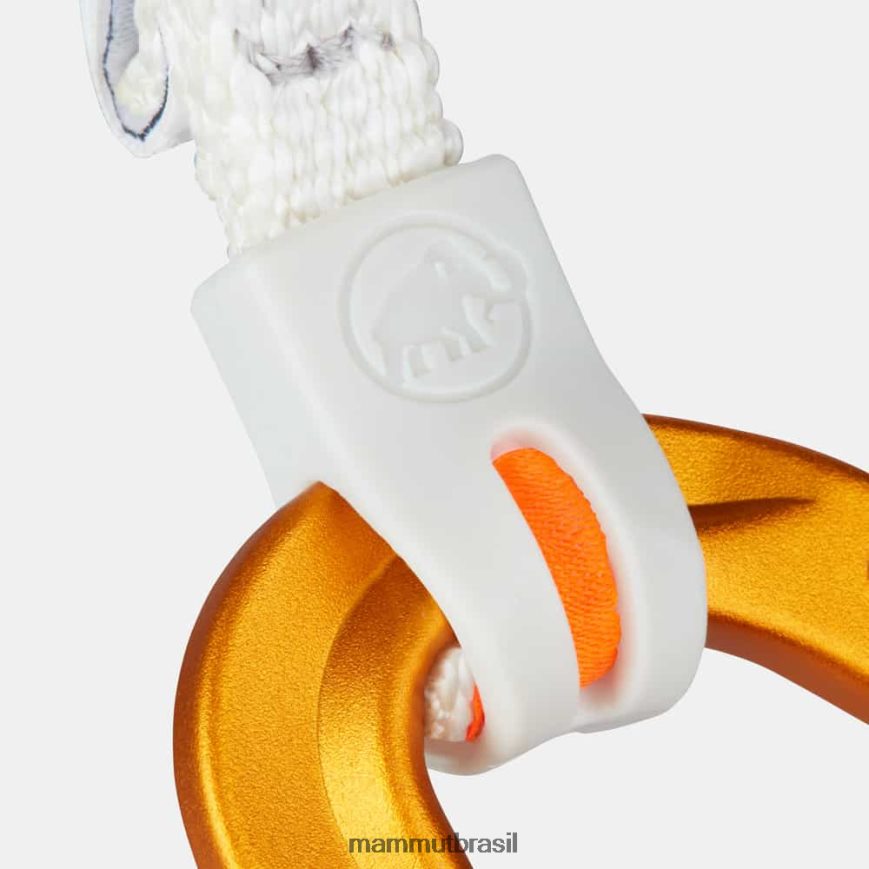 fio remetente 17 cm quickdraw unissex TZF08F607 Mammut equipamento ouro cinza claro