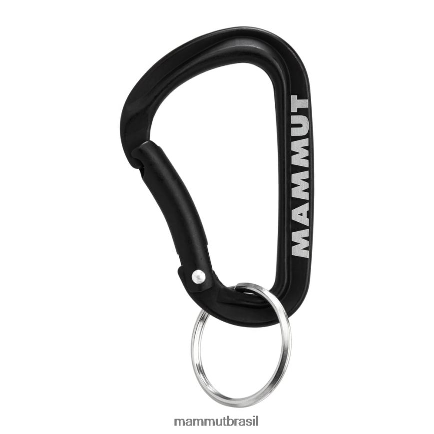 mini mosquetão classic keylock s unissex TZF08F396 Mammut equipamento preto