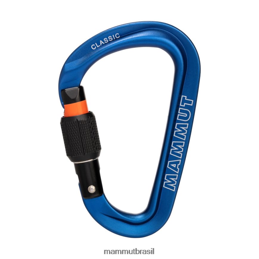 mosquetão clássico hms screwgate unissex TZF08F397 Mammut equipamento azul
