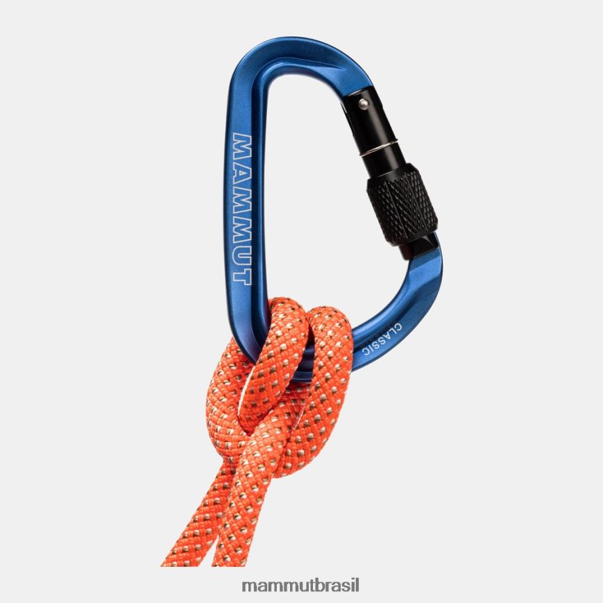 mosquetão clássico hms screwgate unissex TZF08F397 Mammut equipamento azul