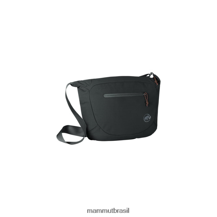 bolsa de ombro redonda unissex TZF08F626 Mammut equipamento preto