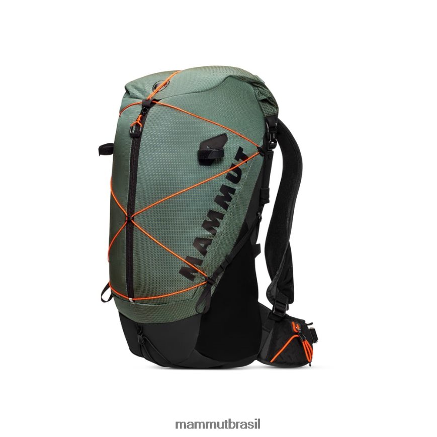 coluna ducana 28-35 unissex TZF08F1398 Mammut equipamento jade-preto escuro
