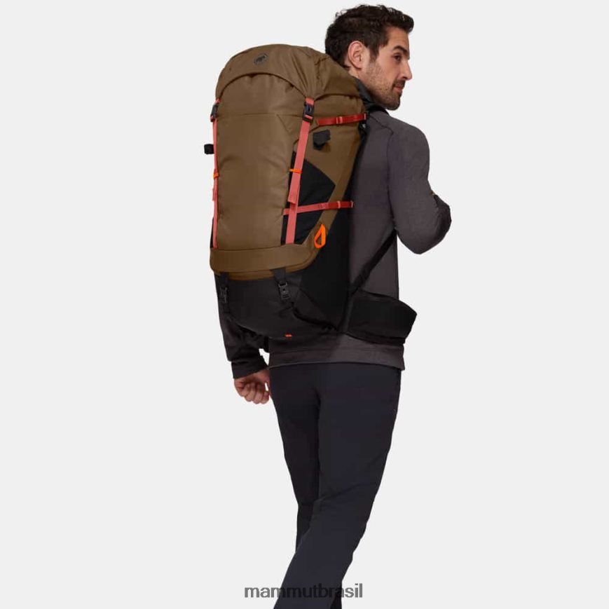 coluna ducana 55 unissex TZF08F450 Mammut equipamento areia preta escura