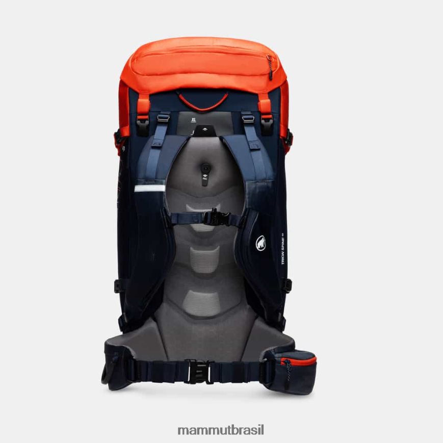coluna trion 50 unissex TZF08F1463 Mammut equipamento quente vermelho-marinho