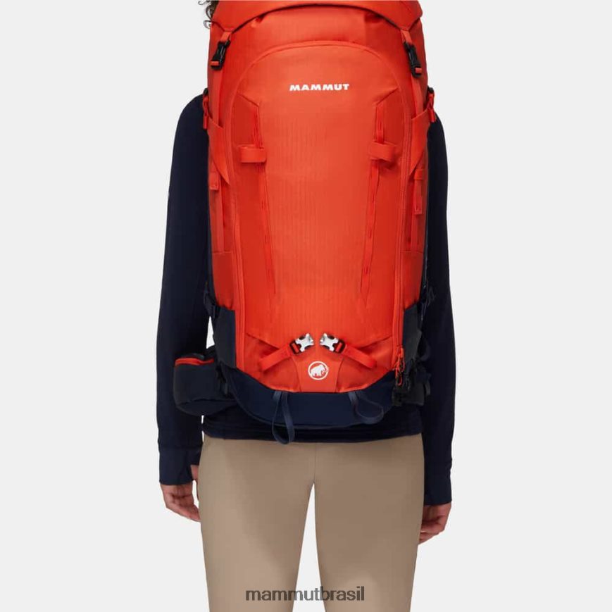 coluna trion 50 unissex TZF08F1463 Mammut equipamento quente vermelho-marinho