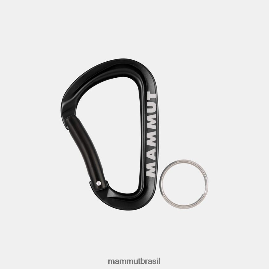 mini mosquetão workhorse keylock l unissex TZF08F448 Mammut equipamento preto