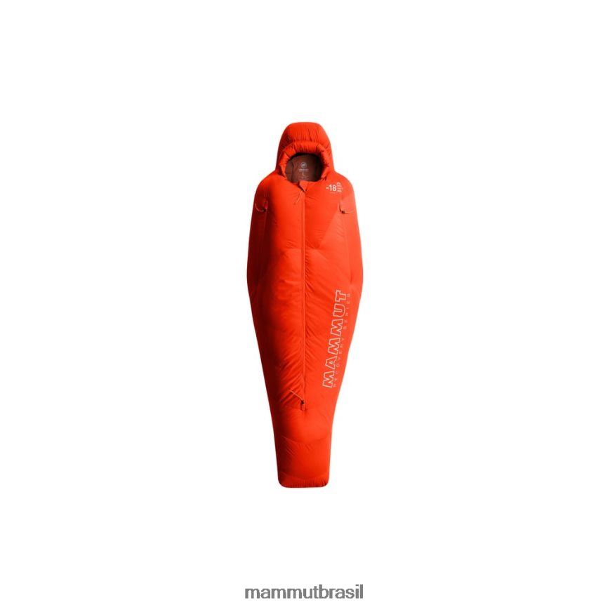 saco protetor de penas -18c unissex TZF08F477 Mammut equipamento laranja de segurança