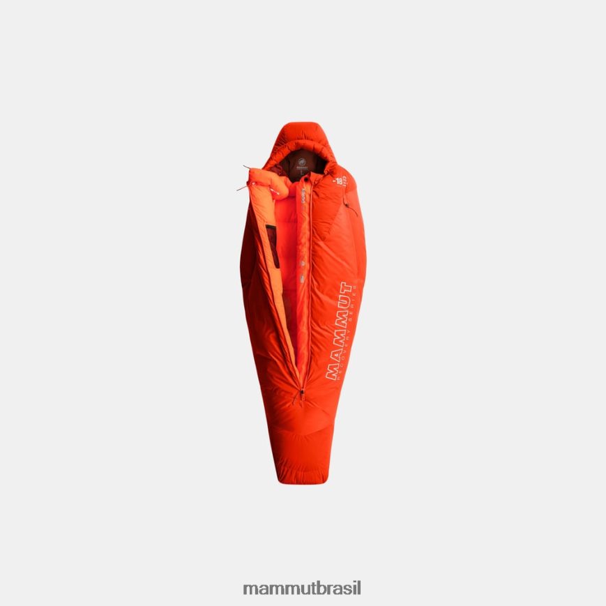 saco protetor de penas -18c unissex TZF08F477 Mammut equipamento laranja de segurança